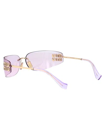 Miu Miu Eyewear Rectangular Frame Sunglasses