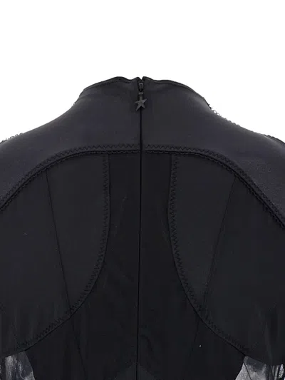 Mugler Layered Bodysuit Fitted Silhouette