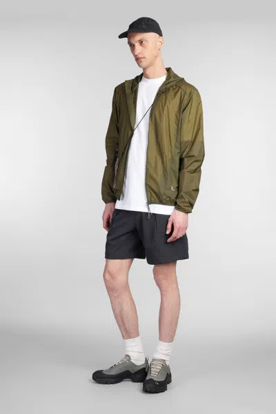 Roa Packable Wind Jacket Casual Jacket In Green Nylon In Green