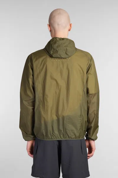Roa Packable Wind Jacket Casual Jacket In Green Nylon In Green