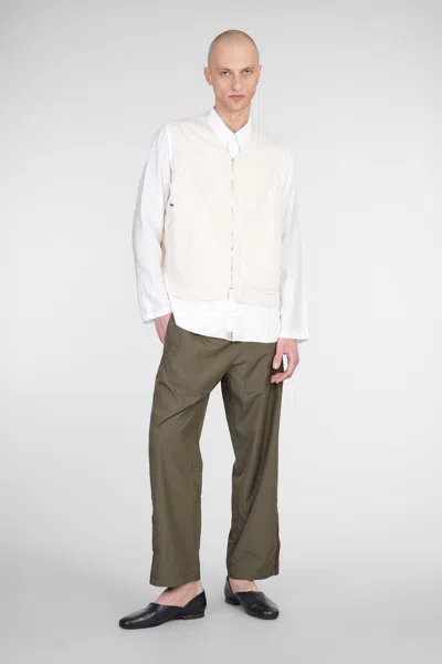 Ranra Mill Vest In Beige Viscose