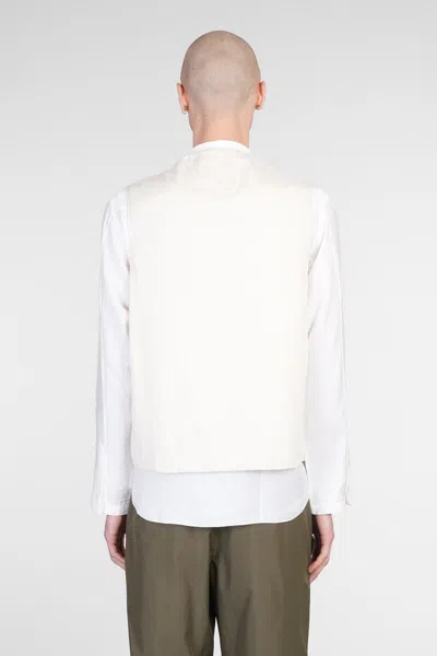 Ranra Mill Vest In Beige Viscose