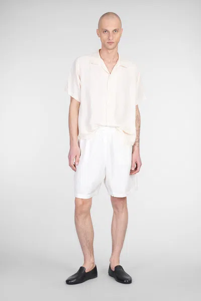 Ranra Sun Shirt In Beige Silk