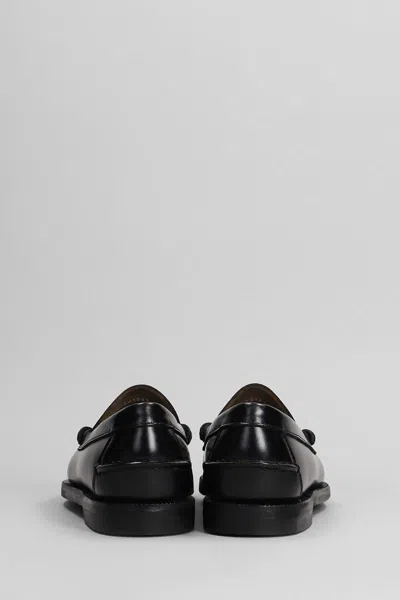 Sebago Black Pull-on Loafers