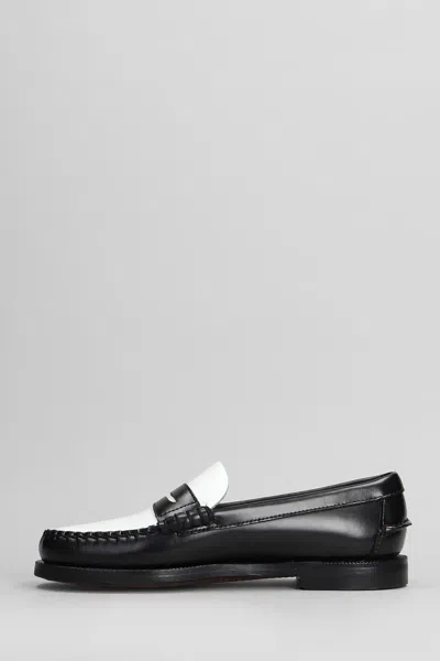 Sebago Classic Dan Loafer Black/white