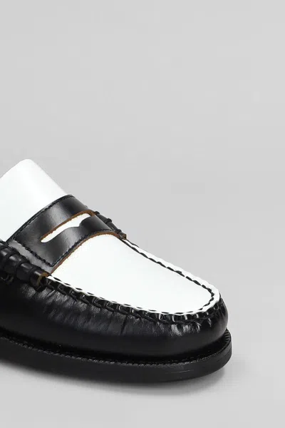 Sebago Classic Dan Loafer Black/white