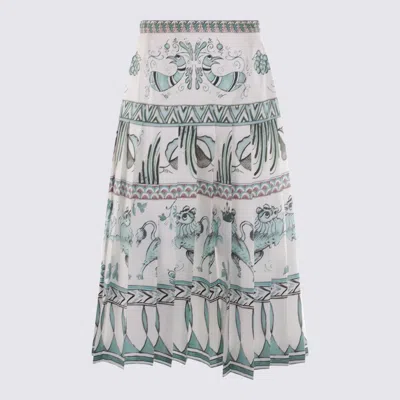 Fabiana Filippi Printed Midi Skirt