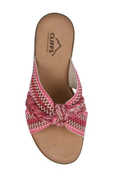 Cliffs By White Mountain Blinding Slide Sandal