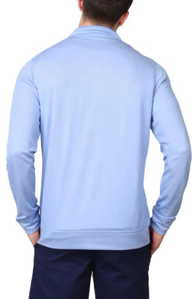 Tailorbyrd Quarter Zip Dobby Twill Pullover