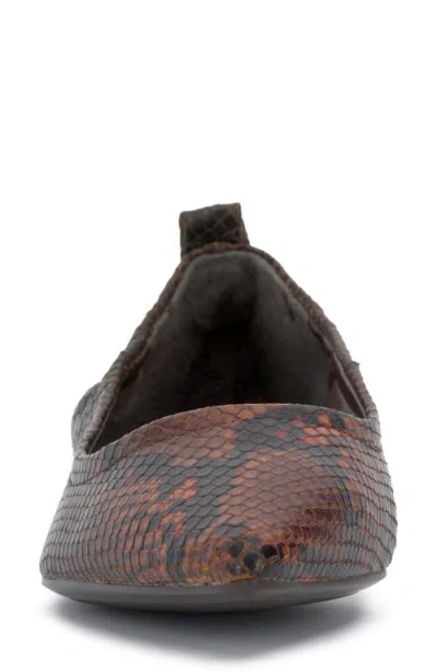 Vince Camuto Ashleah Pointed Toe Flat In Multi