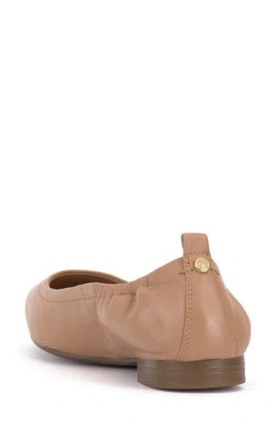 Vince Camuto Ashleah Pointed Toe Flat In Neutral