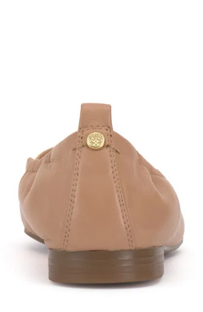 Vince Camuto Ashleah Pointed Toe Flat In Neutral