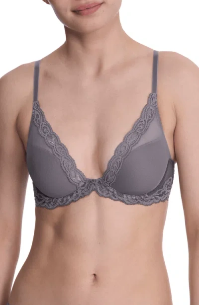 Natori Feathers Contour Plunge Bra