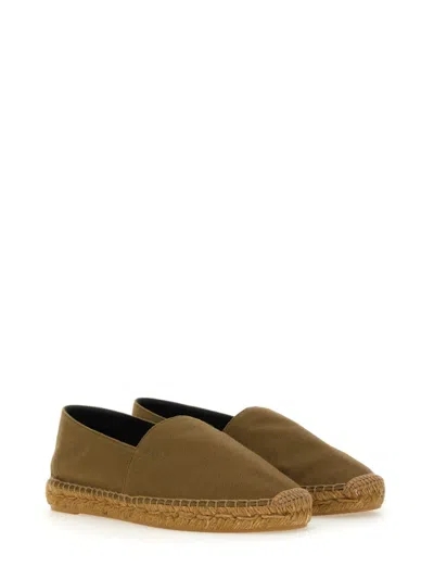 Saint Laurent Espadrille In Gabardine