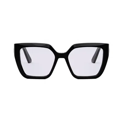 Dior Eyewear Square Frame Glasses In Black