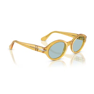 Persol Miele Acetate Sunglasses In Yellow