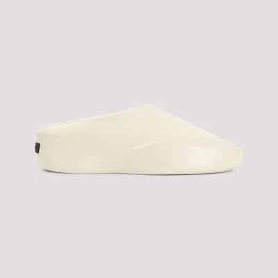Fear Of God Logo Patch Slip-on Runner Sneakers In White