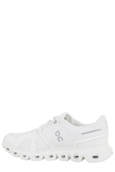 On Cloud 5 Running Shoe In White