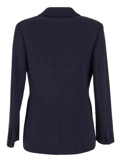 Alberta Ferretti Our Legacy Full Zip Hood Sweatshirt In Blue