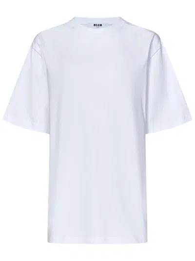 Msgm Oversized Short Sleeved T-shirt