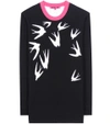 MCQ BY ALEXANDER MCQUEEN Printed wool sweater