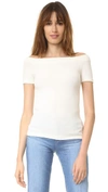 GETTING BACK TO SQUARE ONE OFF SHOULDER TEE