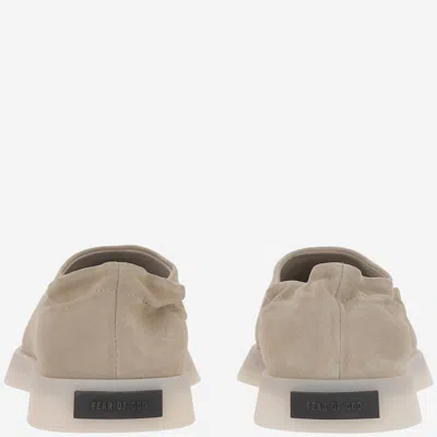 Fear Of God Beige Mules With Logo Patch On The Back And Elasticized Heel