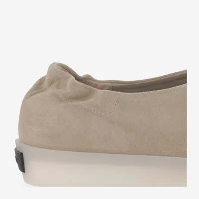 Fear Of God Beige Mules With Logo Patch On The Back And Elasticized Heel