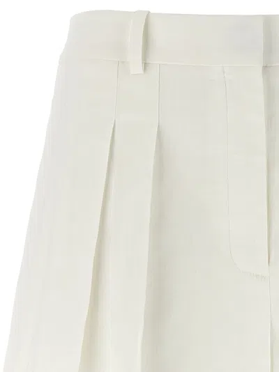 Theory Pleated Design Bermuda Shorts