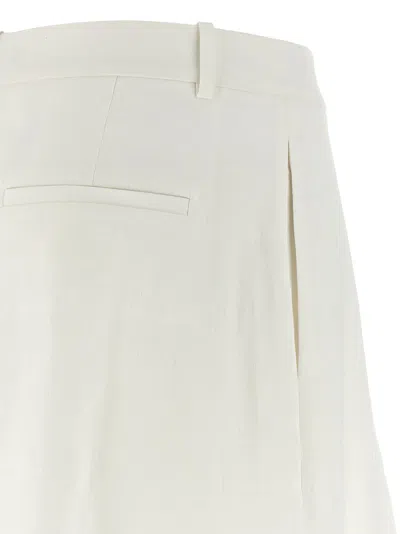 Theory Pleated Design Bermuda Shorts