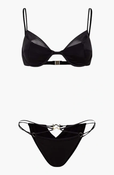 Luna B Iris Bikini In Black