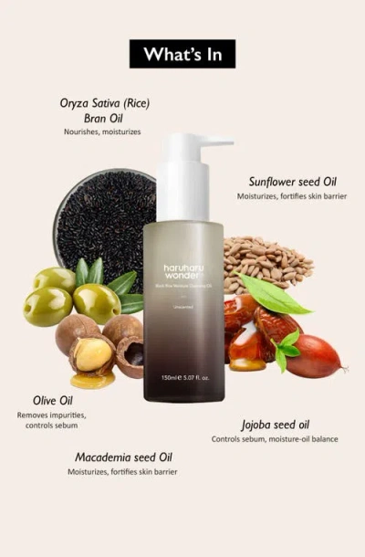 Haruharu Wonder Black Rice Moisture Deep Cleansing Oil 150ml