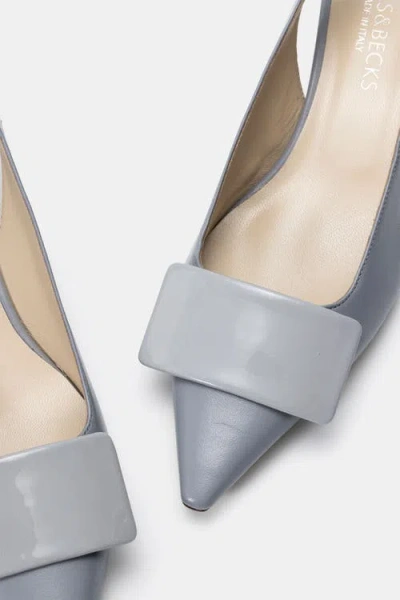 Bells & Becks Livia Pointy Toe Slingback With Tab