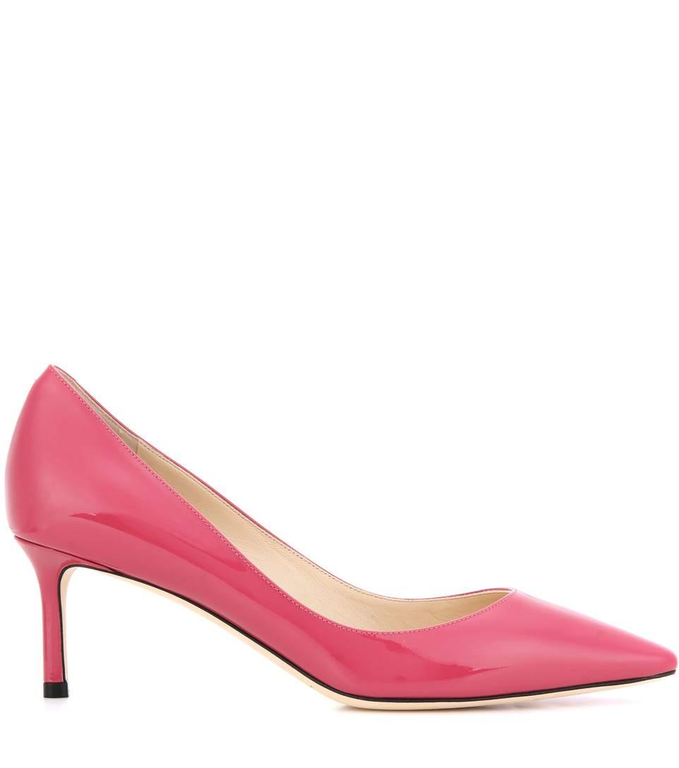 Jimmy Choo Romy 60 Patent Leather Pumps In Caedy Piek | ModeSens