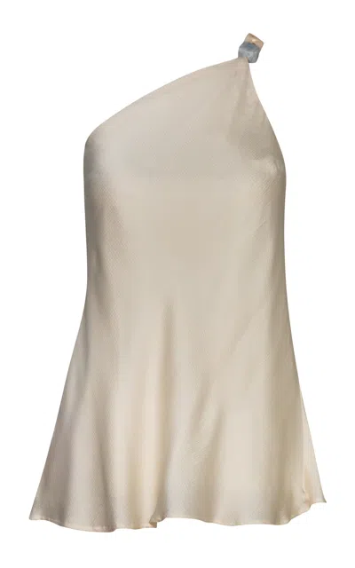 Baobab Ferrat One-shoulder Top In White
