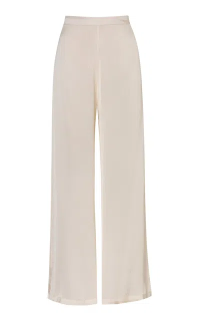 Baobab Ferrat Wide-leg Pants In White