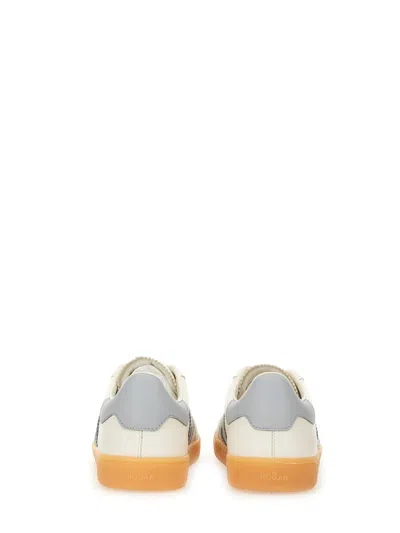Hogan Cool Suede-trimmed Leather Sneakers