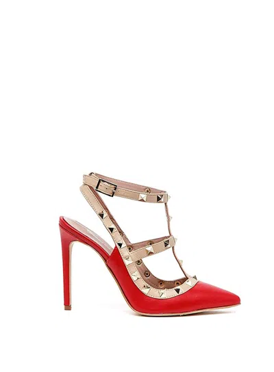 Valentino Rockstud 100mm Patent Pumps