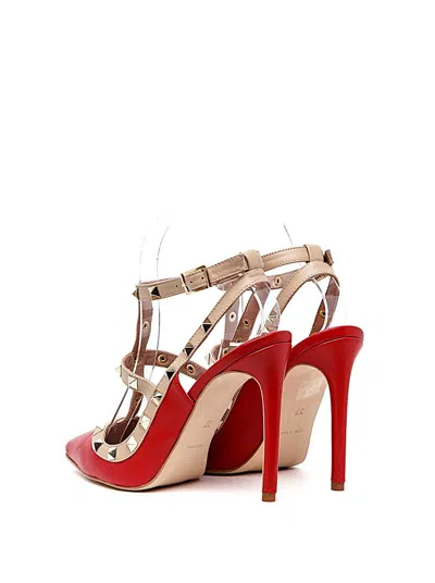 Valentino Rockstud 100mm Patent Pumps