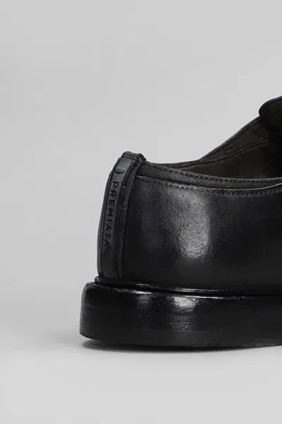 Premiata Lace-up Leather Derby Shoes