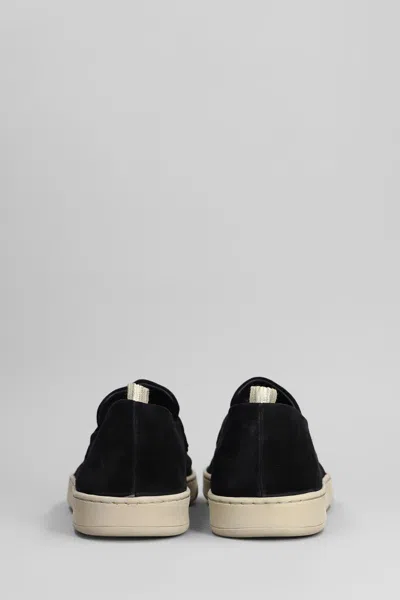 Officine Creative Herbie 001 Loafers In Black Suede