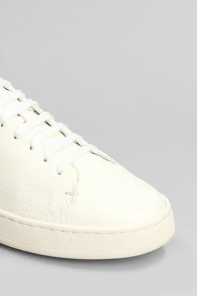 Officine Creative Once 002 Sneakers In White Leather