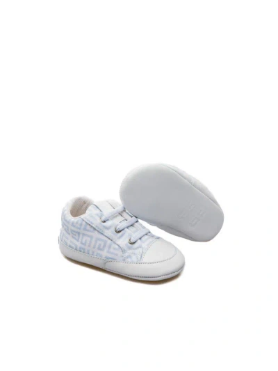 Givenchy 4g Lace-up Sneakers In White