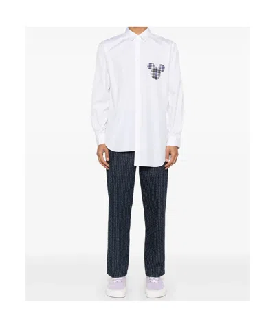 Comme Des Garçons Sweatshirt Comme Des Garcons Men Color White In White