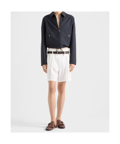 Prada Blousonjacke Aus Wolle