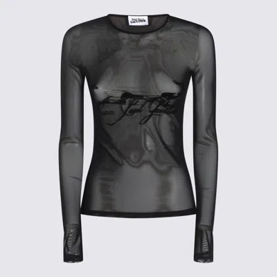 Shop Jean Paul Gaultier Black Top
