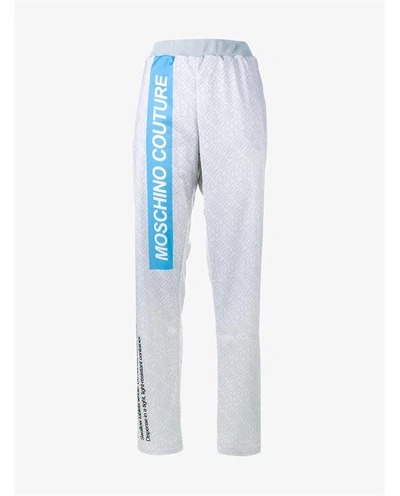 Shop Moschino Pill Packet Print Tracksuit Bottoms