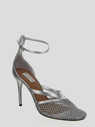 Alaïa Round Toe High Heel Sandals