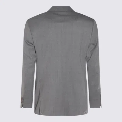 Canali Logo-patch Suit