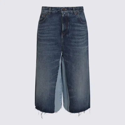 CHLOÉ CHLOÉ DARK BLUE COTTON JEANS 